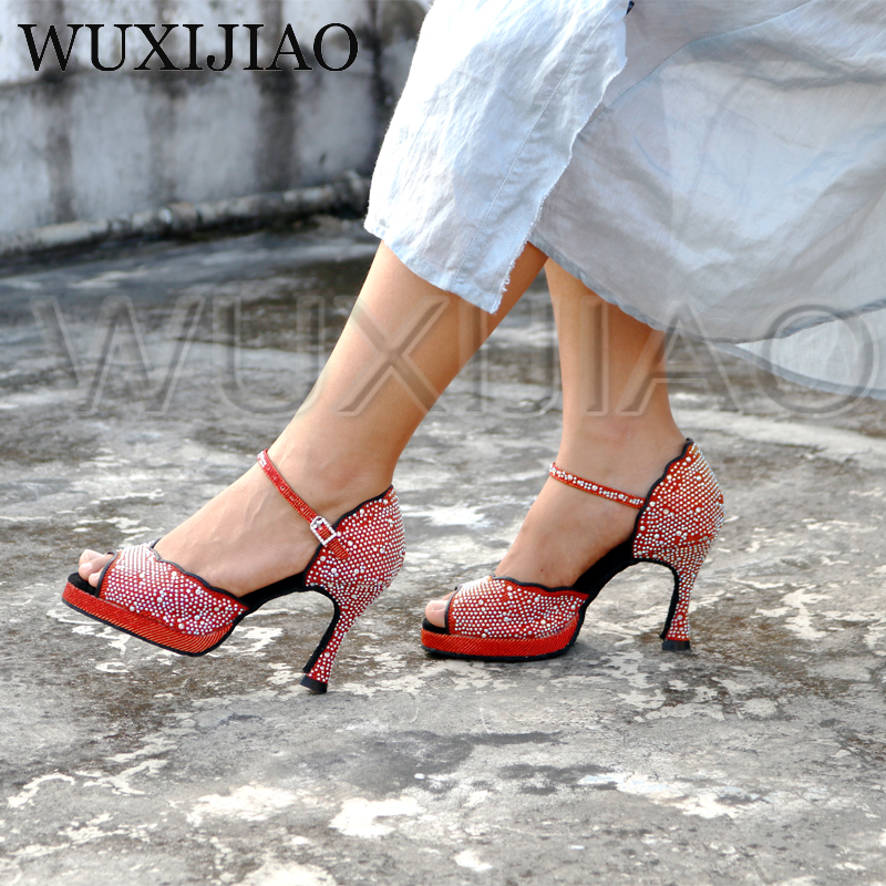 WUXIJIAO New Red and Glod Flas - Women'S Shoes Red Bottoms บทวิจารณ์และราคา