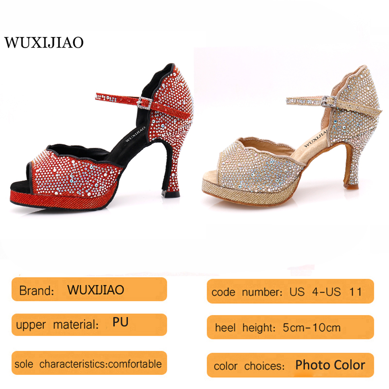 WUXIJIAO New Red and Glod Flas - Women'S Shoes Red Bottoms บทวิจารณ์และราคา
