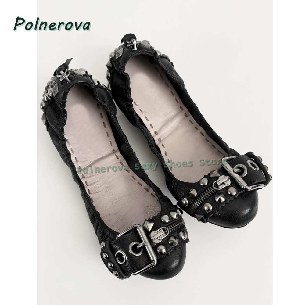 Rivet Belt Buckle Mary Jane Sh - Women'S Shoes บทวิจารณ์และราคา