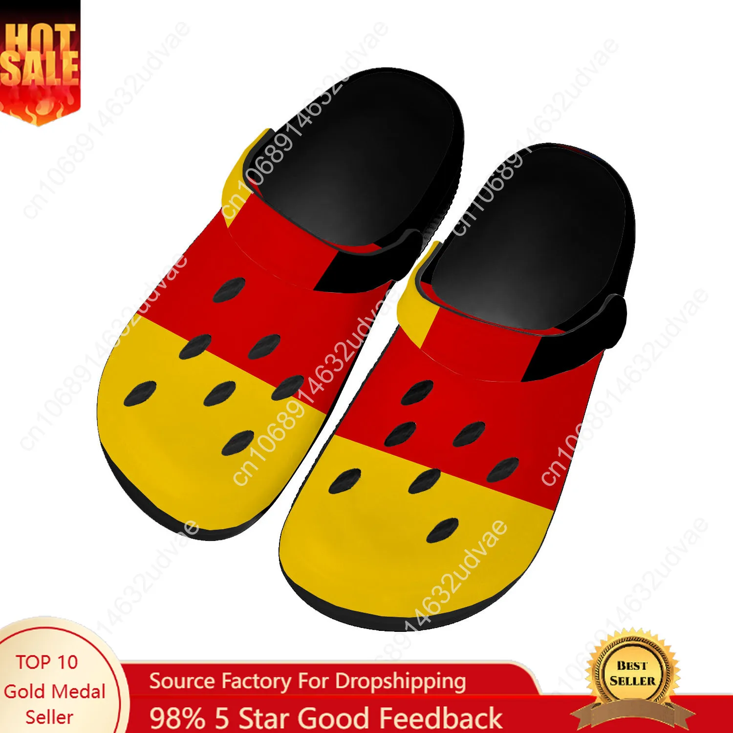 Germany National Flag Water Sh - Women'S Shoes Clogs บทวิจารณ์และราคา