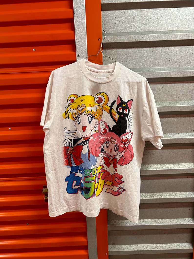 T Shirt 90s Anime Sailor Moon  - Women'S Shoes In The 90S บทวิจารณ์และราคา