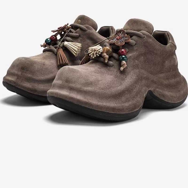 Autumn/winter Retro Dad Shoes  - Kids Shoes Women บทวิจารณ์และราคา