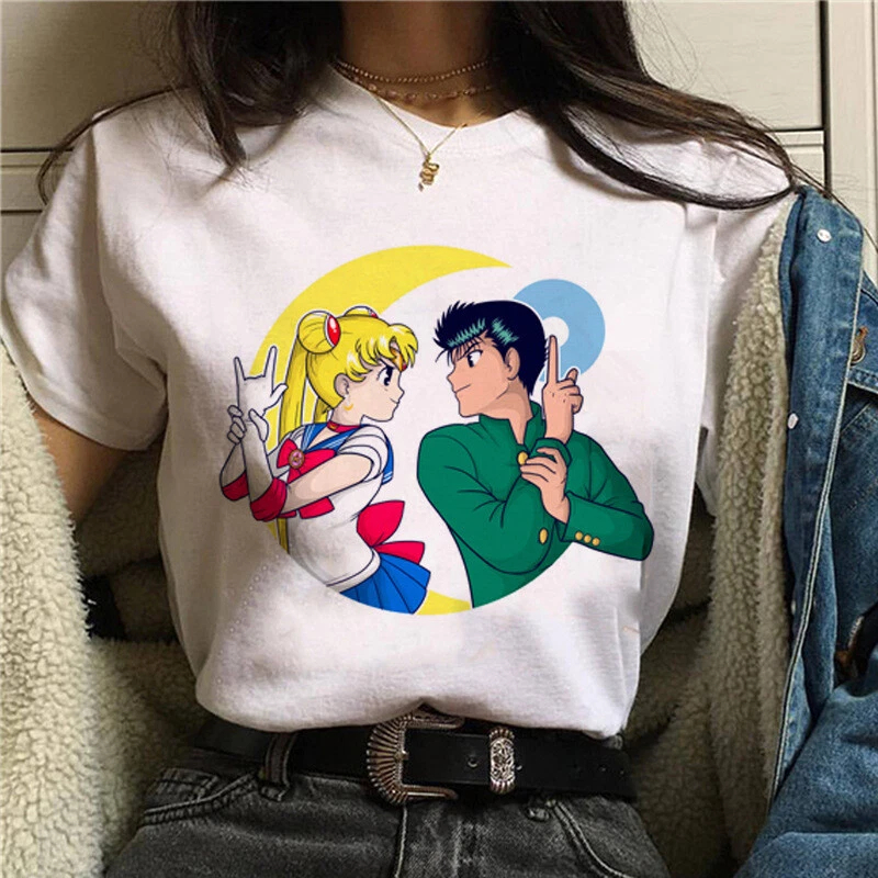 T Shirt 90s Anime Sailor Moon  - Women'S Shoes In The 90S บทวิจารณ์และราคา