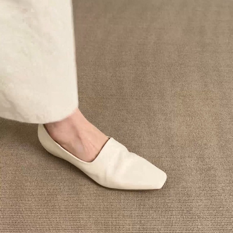Retro Flat Loafers Women's Sli - Women Shoes Loafers บทวิจารณ์และราคา