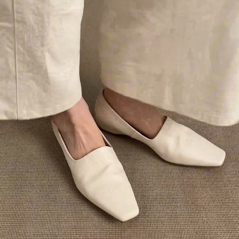 Retro Flat Loafers Women's Sli - Women Shoes Loafers บทวิจารณ์และราคา
