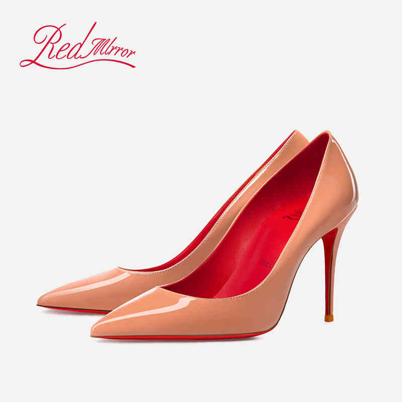 Naked color High heels Red Shi - Women'S Shoes Red Bottoms บทวิจารณ์และราคา