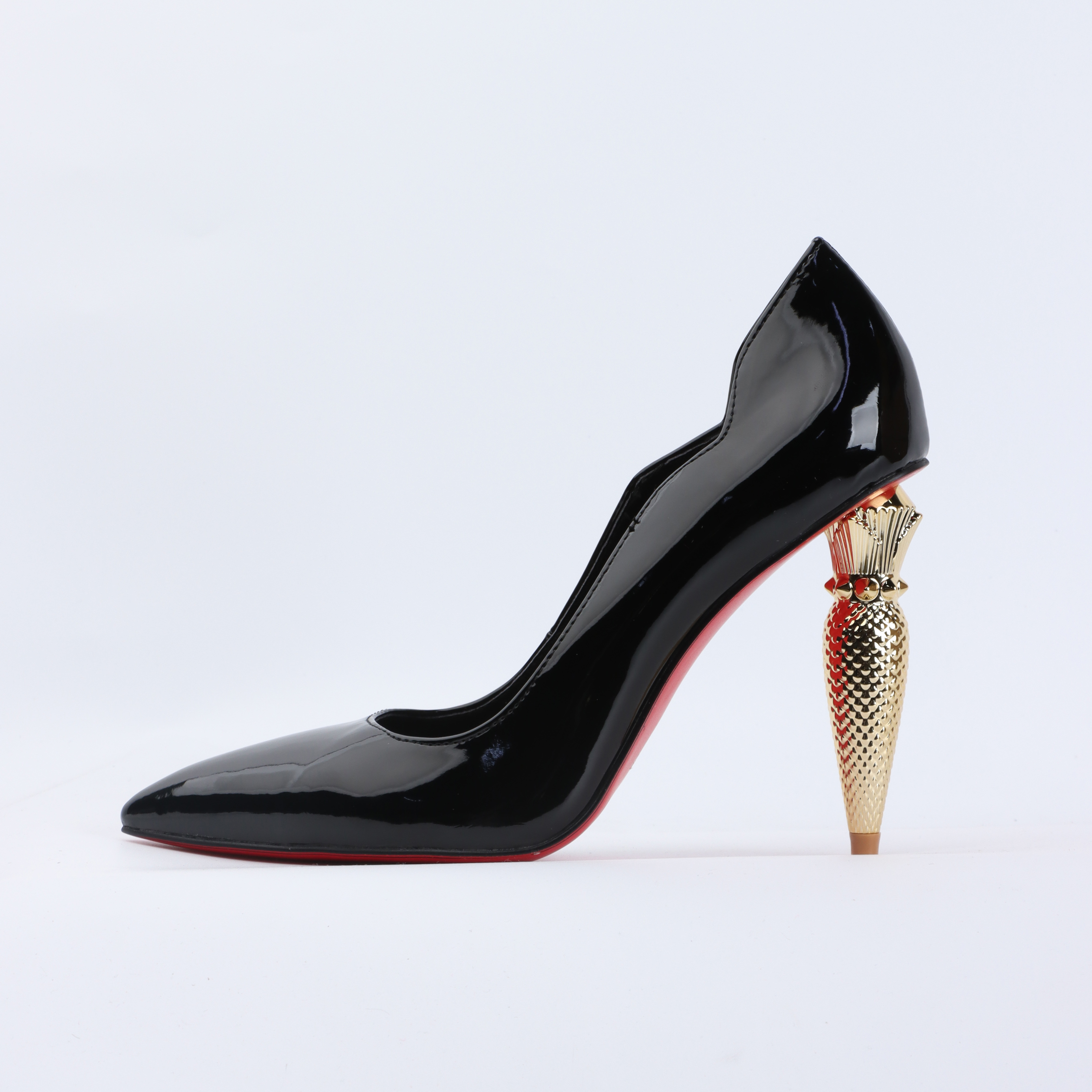 luxury Red Bottom Black Pointe - Women'S Shoes Red Bottoms บทวิจารณ์และราคา